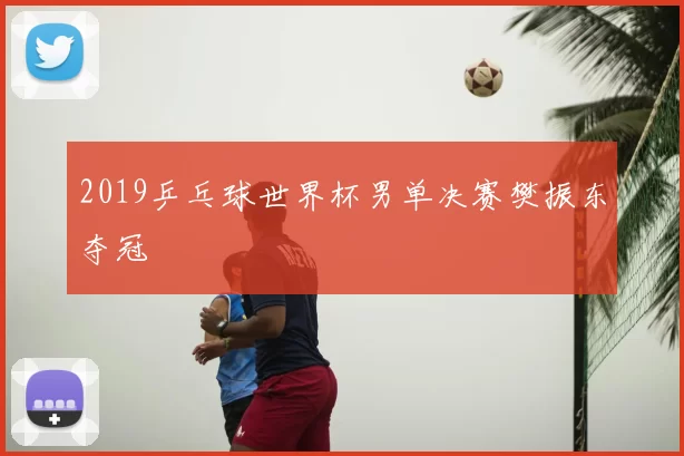 2019乒乓球世界杯男单决赛樊振东夺冠