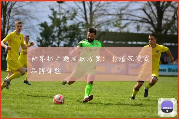 世界杯主题活动方案：打造沉浸式品牌体验