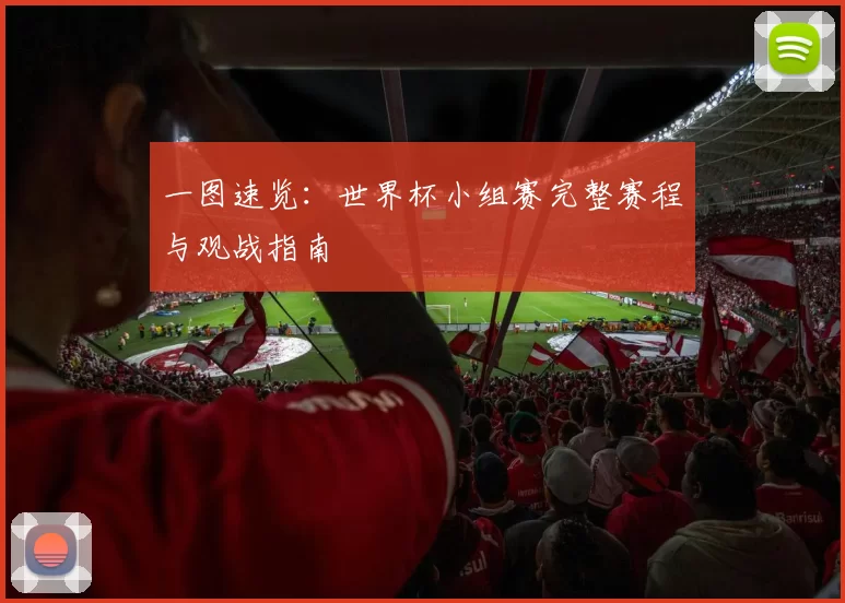 一图速览:世界杯小组赛完整赛程与观战指南